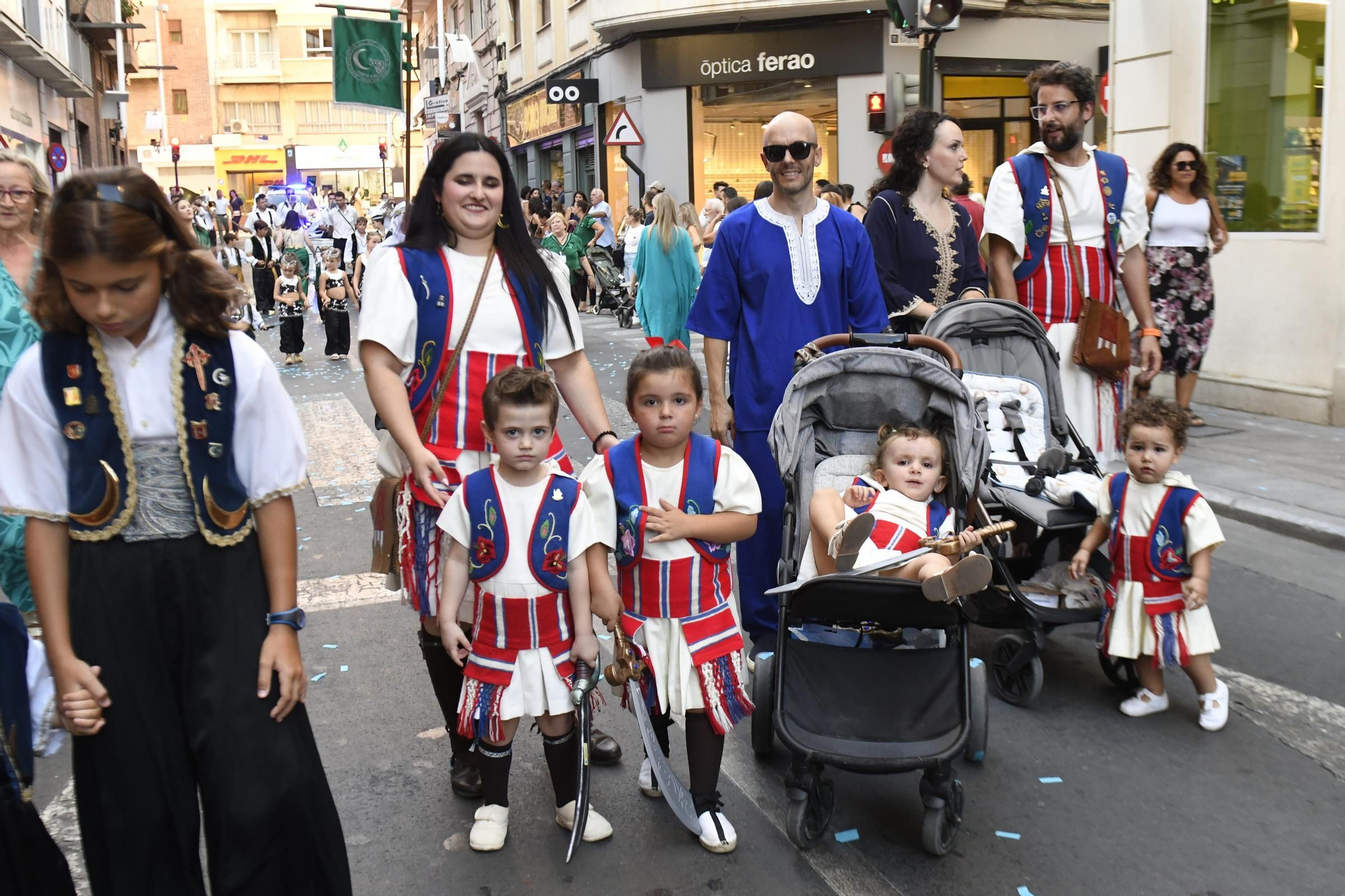 Fesfile infantil de las Fiestas de Moros y Cristianos de Murcia