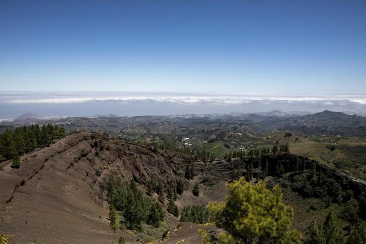 10.05.19. Valleseco, Gran Canaria. Meteorología, tiempo. Valleseco. Foto Quique Curbelo  | 10/05/2019 | Fotógrafo: Quique Curbelo