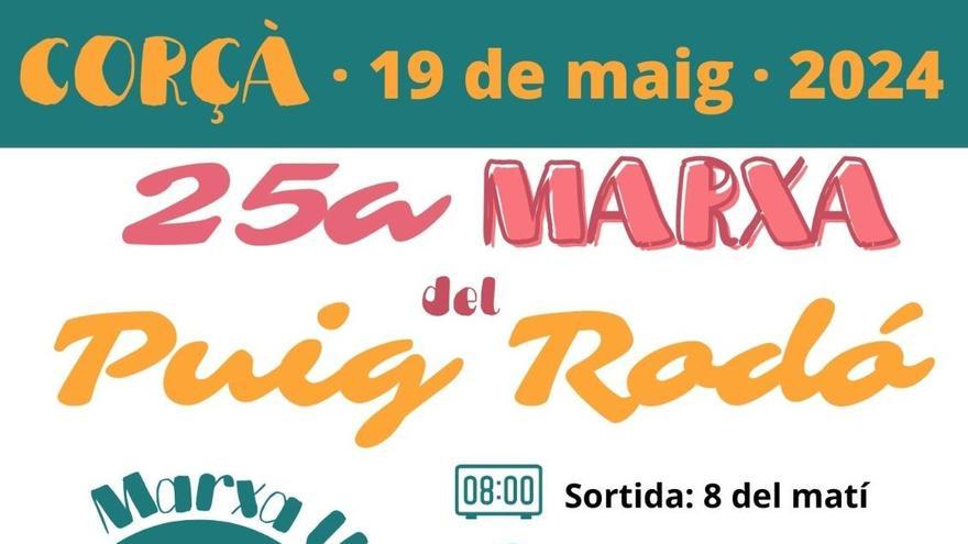 Corçà celebra la 25a edició de la Marxa del Puig Rodó