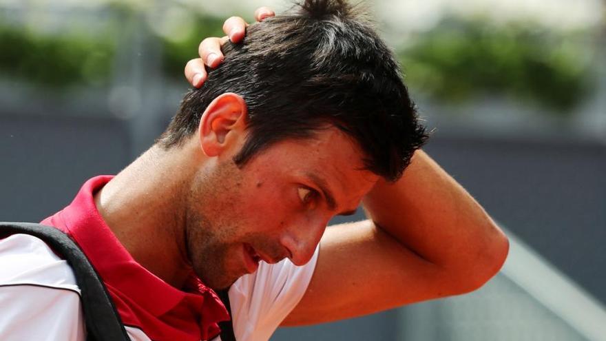 Novak Djokovic también cae en Madrid