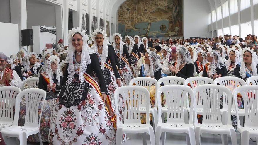 Homenaje a las Bellezas y Damas de Honor de los distritos de Hogueras