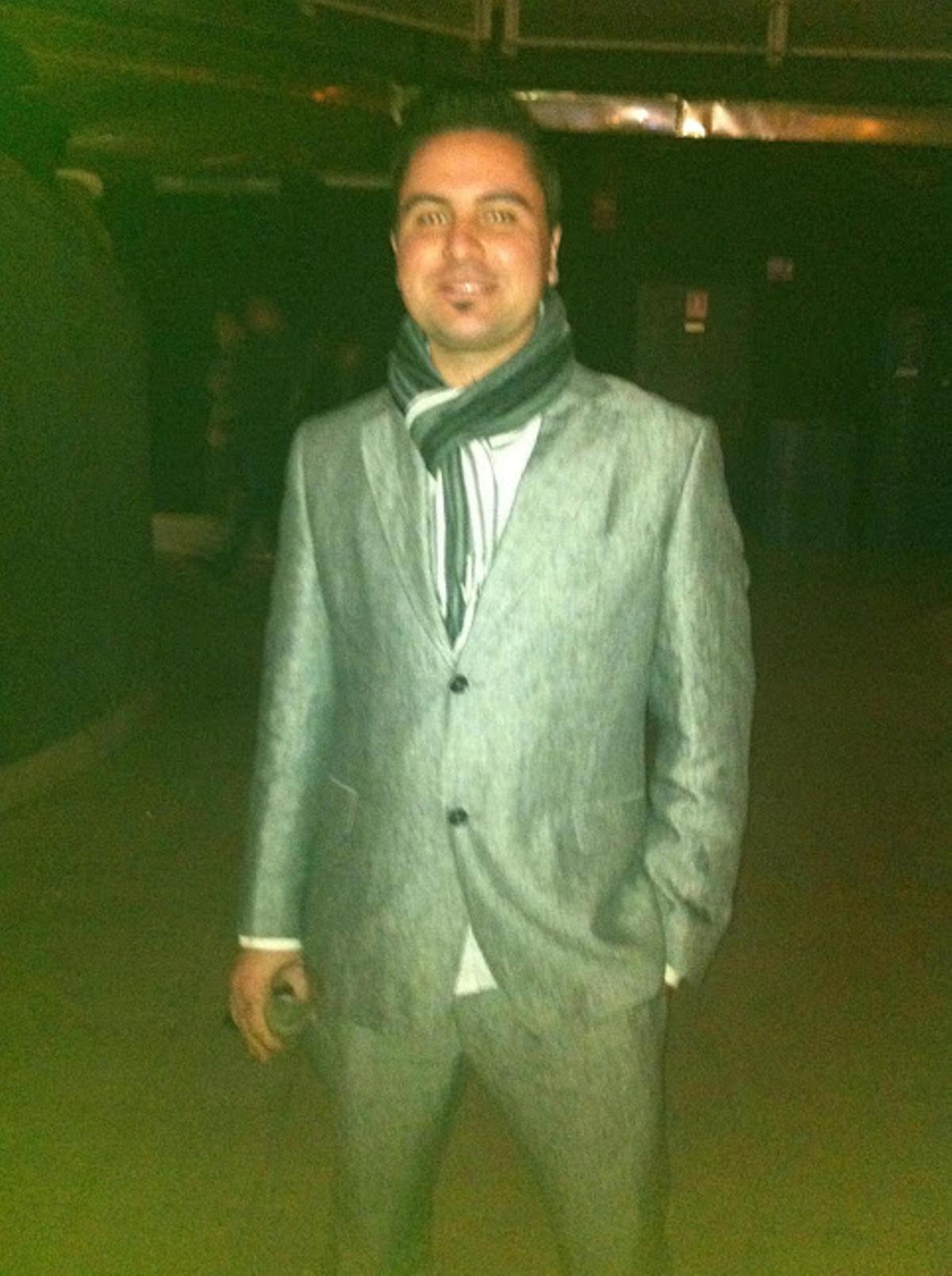 El fallecido, Jaume Llabrés, poco antes de morir apuñalado.