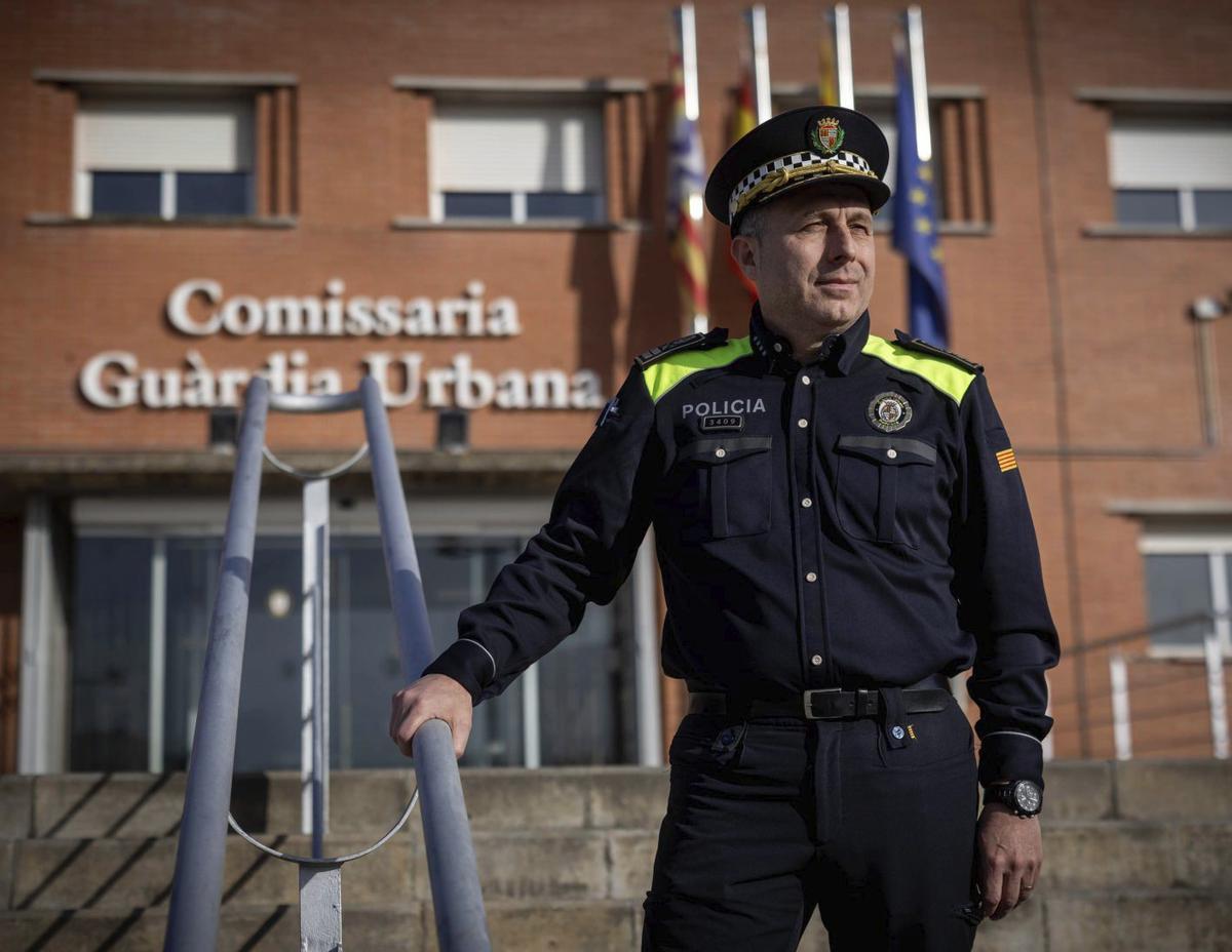 Óscar Parada, nou cap de la Guàrdia Urbana de Badalona: "Videovigilància i IA ajudaran a millorar la sensació de seguretat"