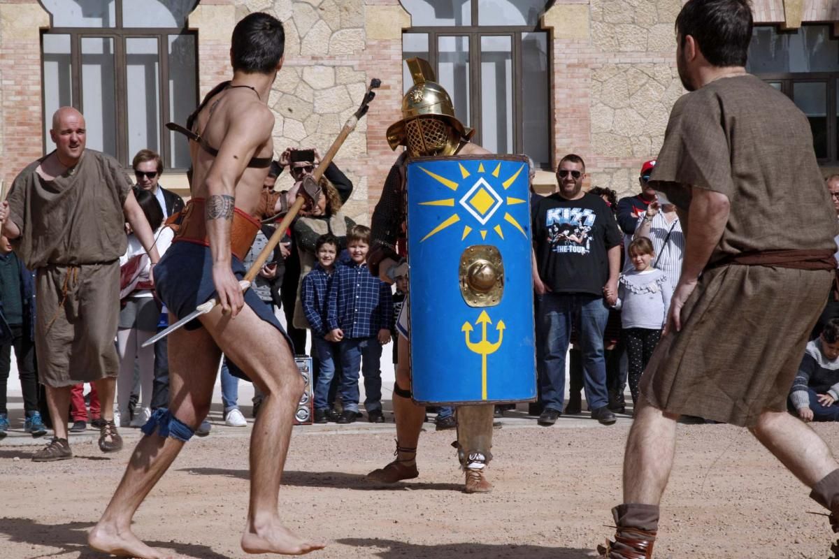 Los gladiadores romanos llegan al Rectorado de la mano de las Kalendas
