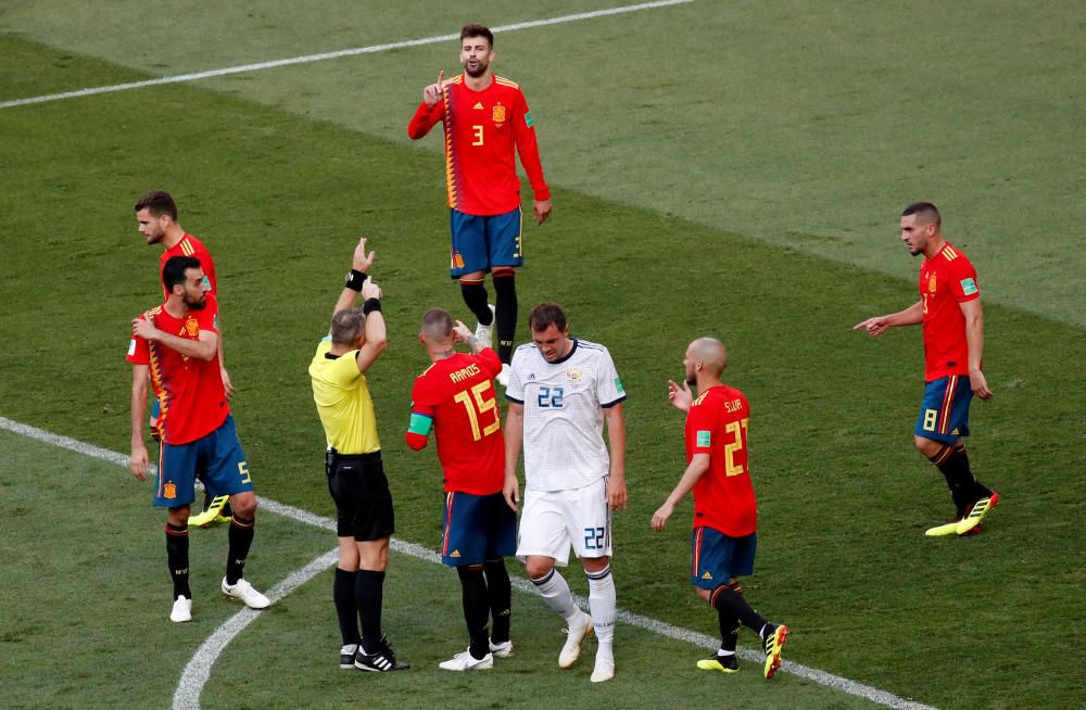 Mundial de Rusia: España-Rusia