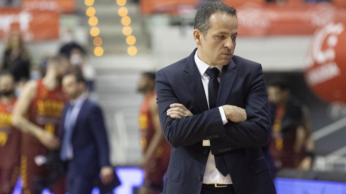 El técnico del Morabanc Andorra reconoce el gran trabajo de Pedro Martínez en Manresa | EFE