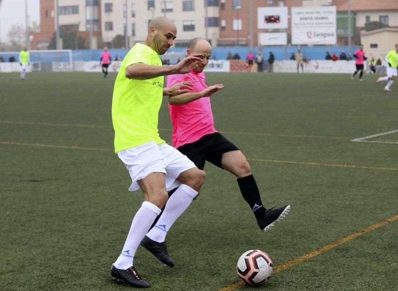 Partido solidario en el campo César Láinez