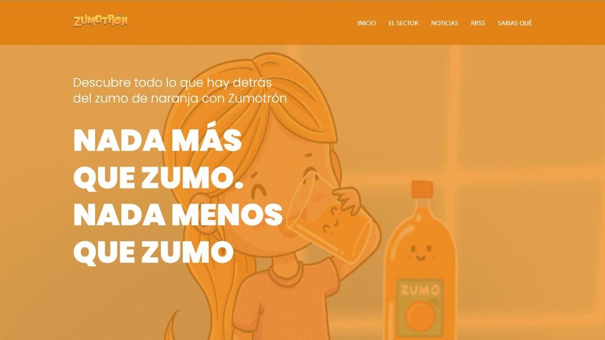 Descubre el Zumotrón junto a los más pequeños de la casa