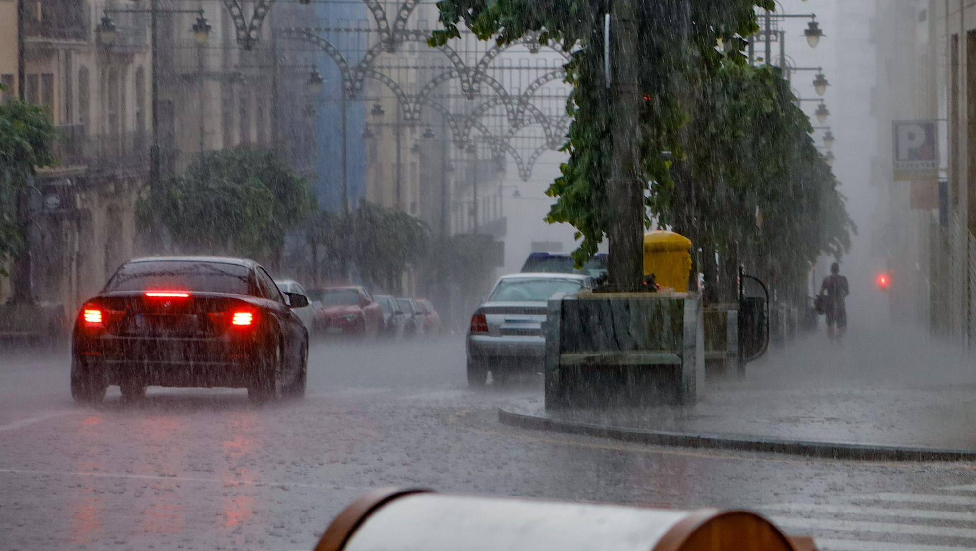 Las tormentas dejan hasta 42 litros en l'Alcoià y El Comtat