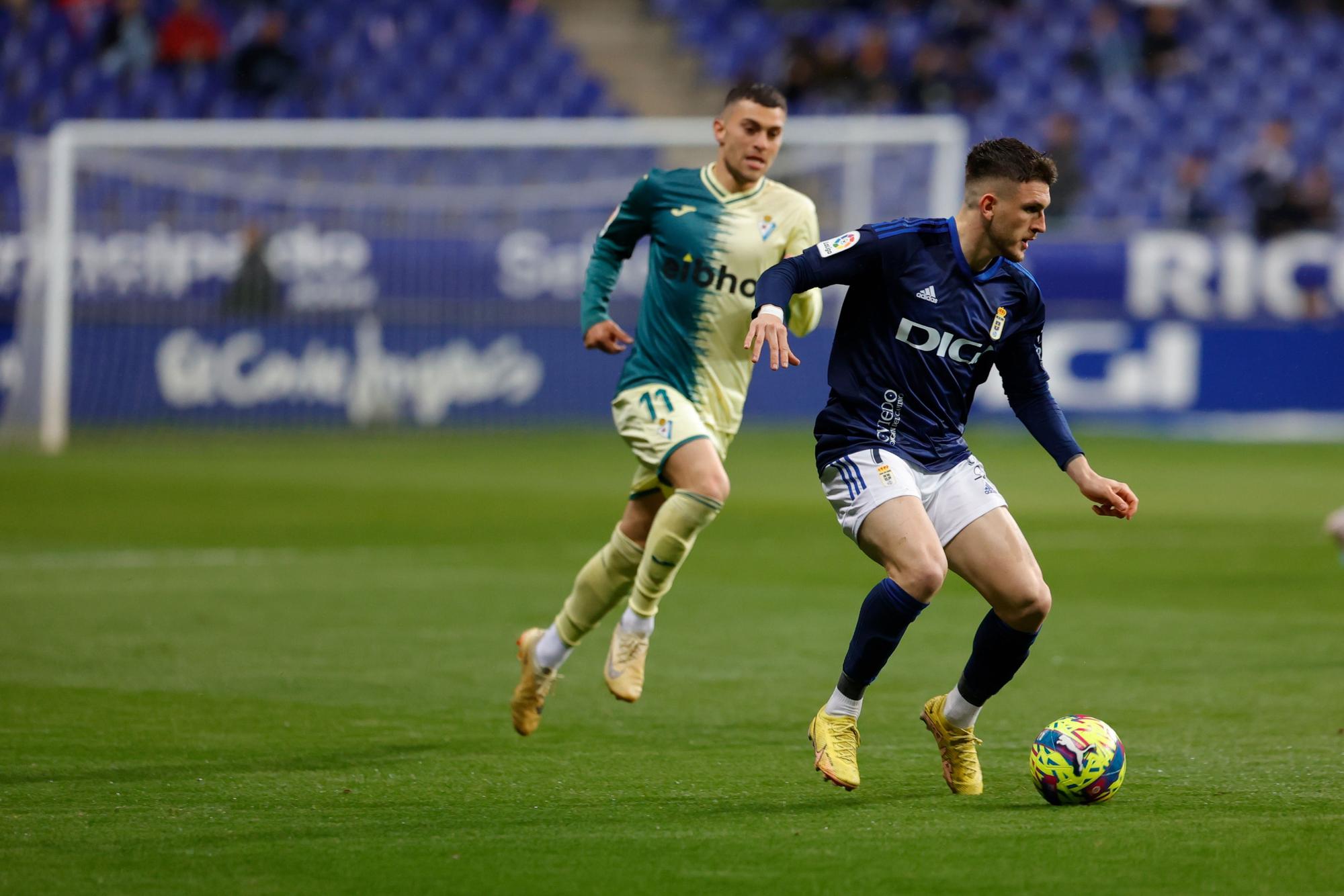 Así fue el encuentro entre el Real Oviedo y el Eibar