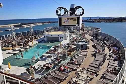 Erlebniswelt Kreuzfahrt im Hafen von Palma