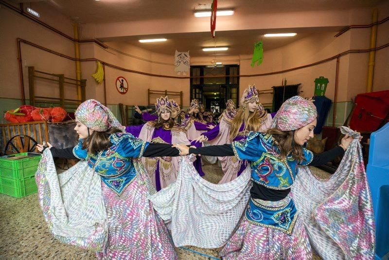 Preparativos para recibir a los Reyes Magos de Oriente