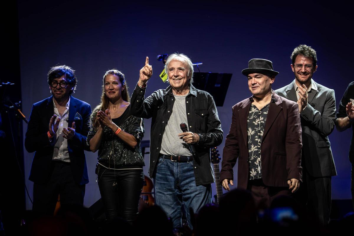 Jofre Bardagí rinde homenaje a Serrat y a su padre, el 'mestre' Bardagí