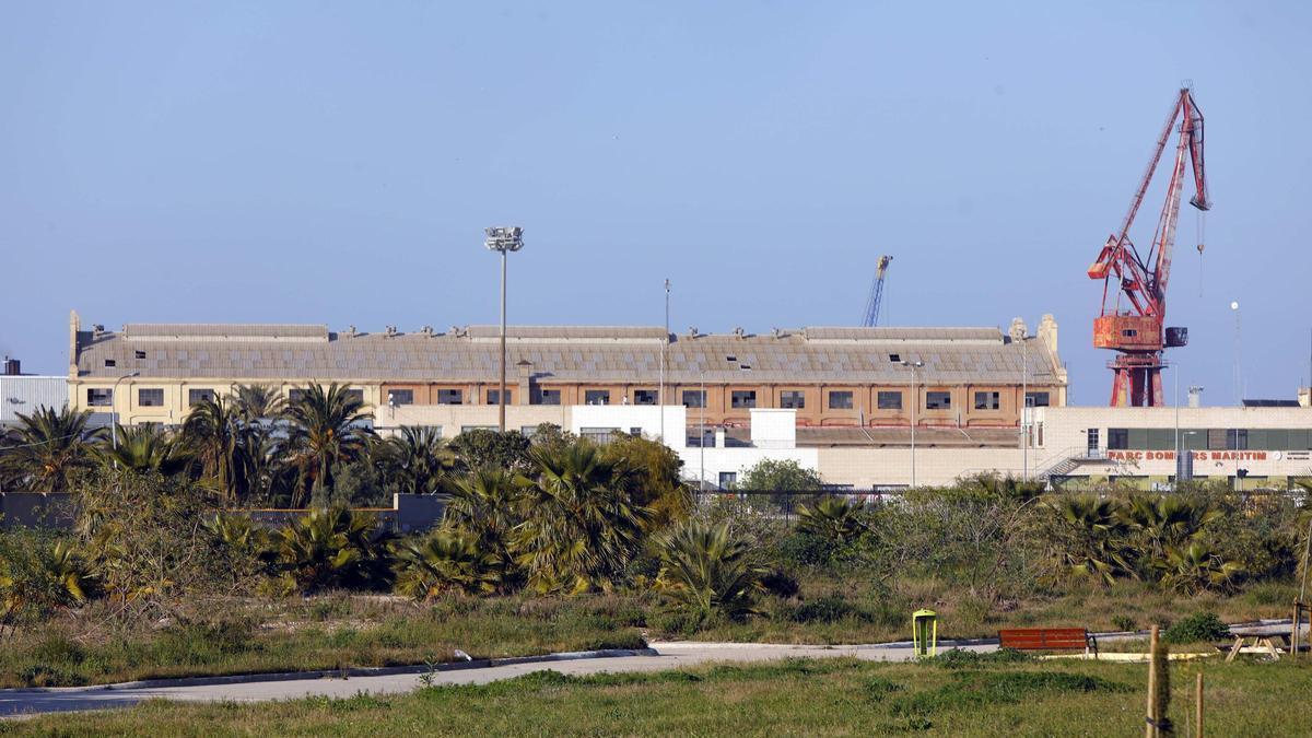 Terrenys en els quals es va projectar la ciutat esportiva del Llevant UE.
