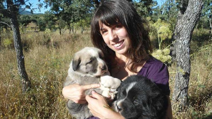 Ecologista en Acción Granadilla entrega cachorros de mastín a los ganaderos