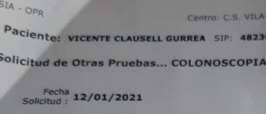 La última solicitud, en enero d este año 2021.