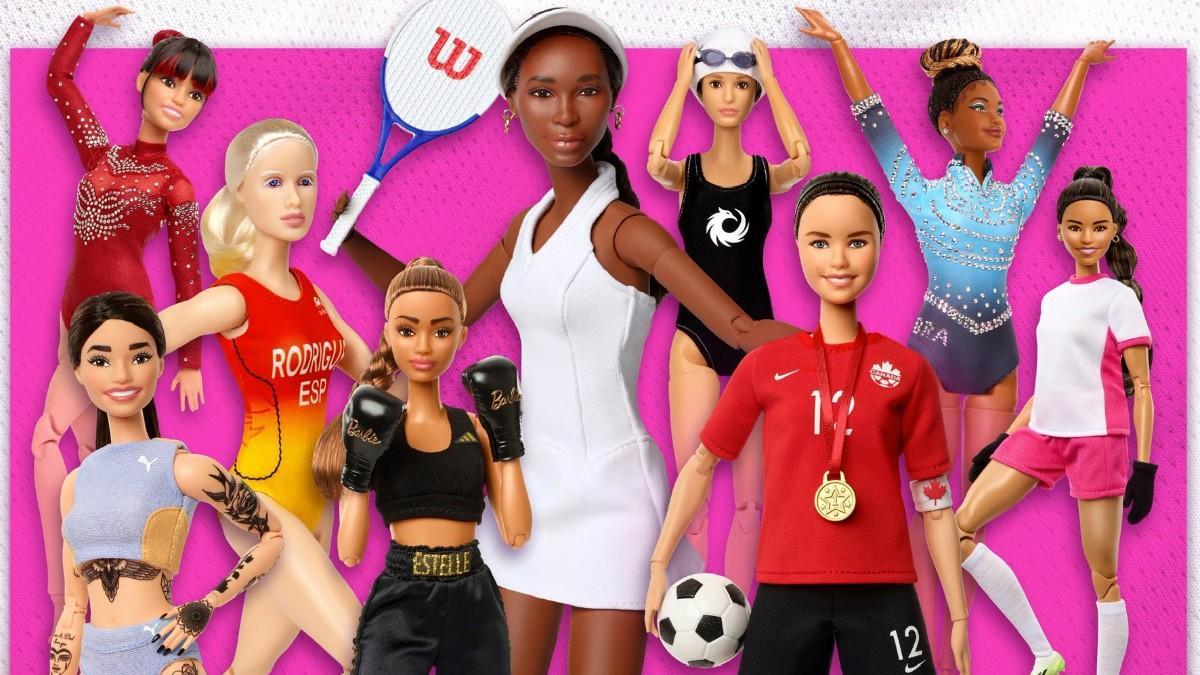 Barbie homenajea a deportistas