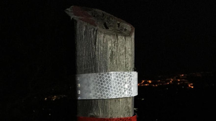 Mejoran las señales nocturnas de la Gran Senda de Málaga