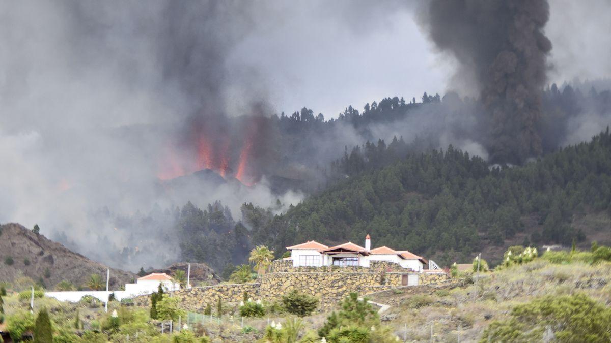 Volcán de La Palma.