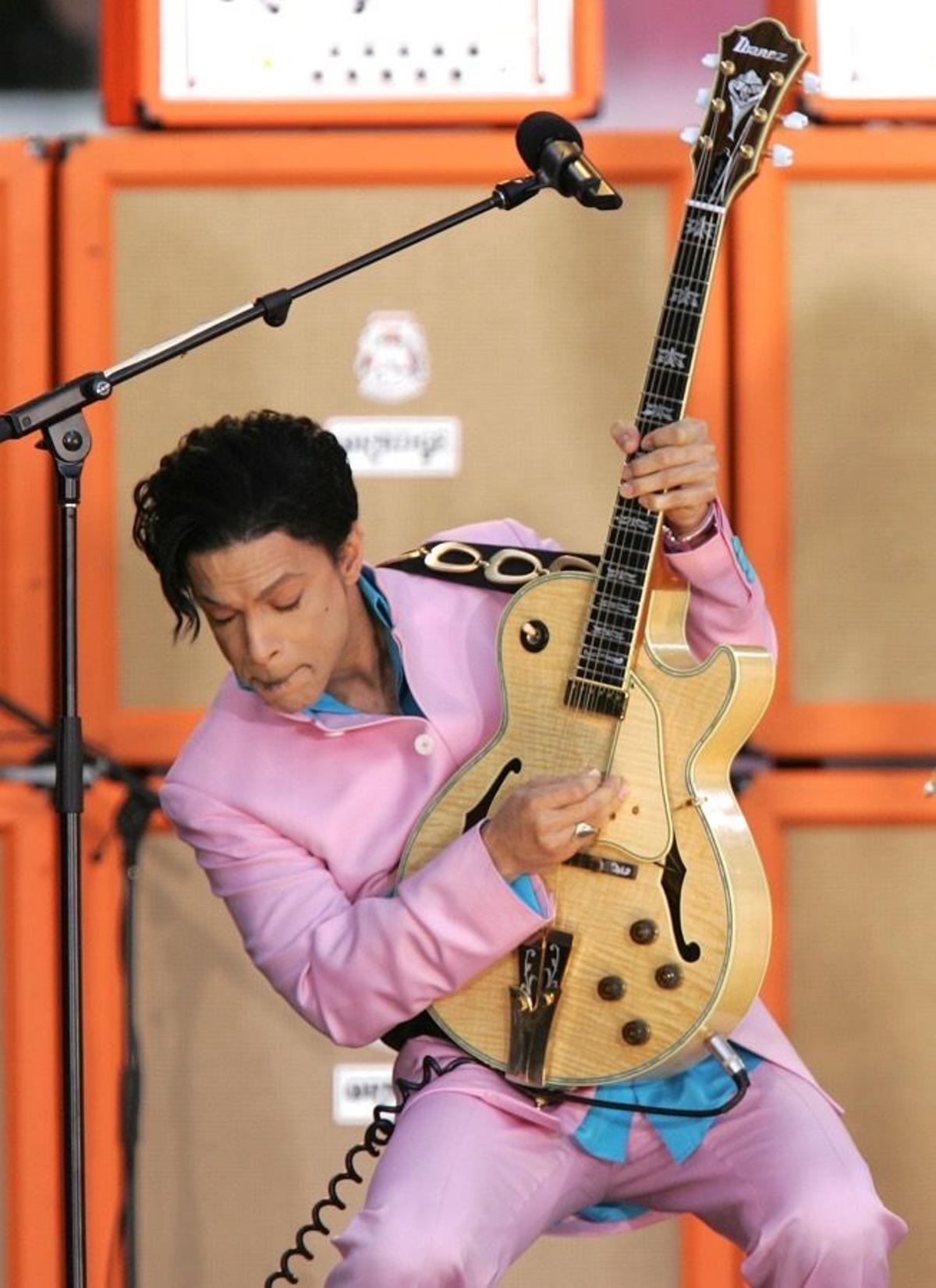 Prince en el programa 'Good morning America'.