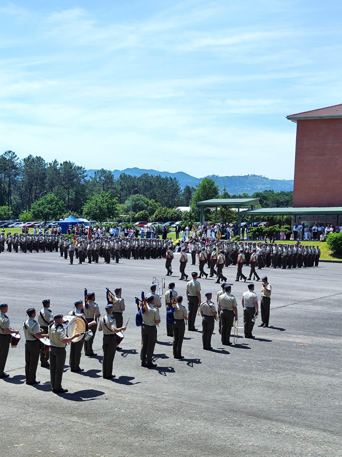 La Brilat conmemora su 60 aniversario con una parada militar en Cabo Noval
