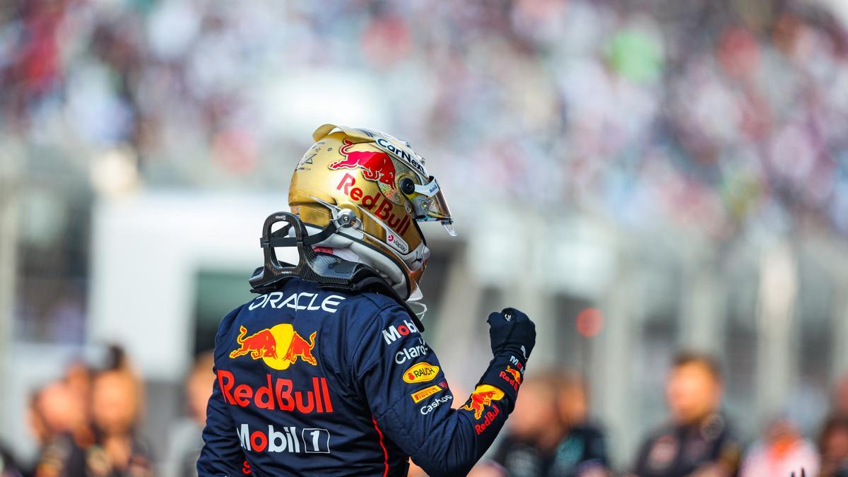 Max Verstappen gana en México.