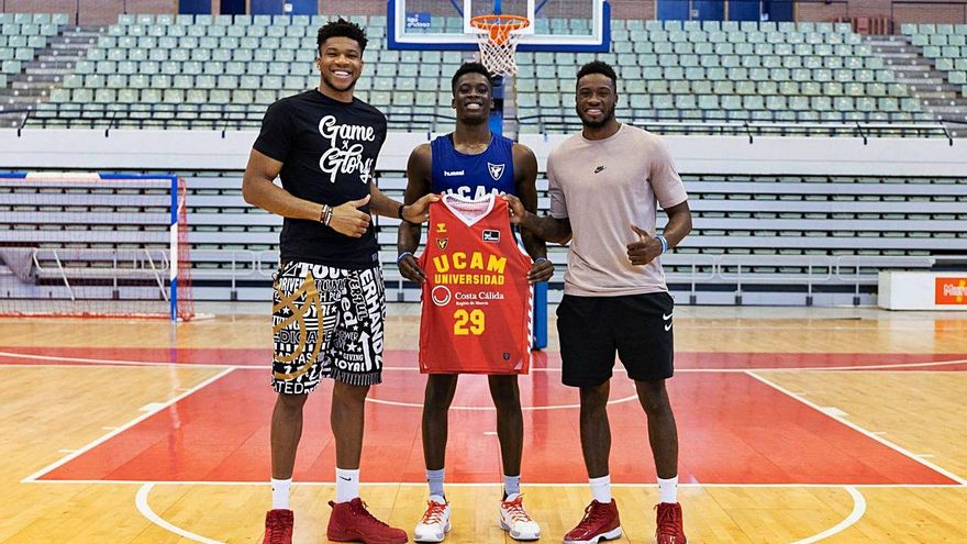 El idilio ‘Antetokounmpo-UCAM Murcia’ se rompe en un solo año