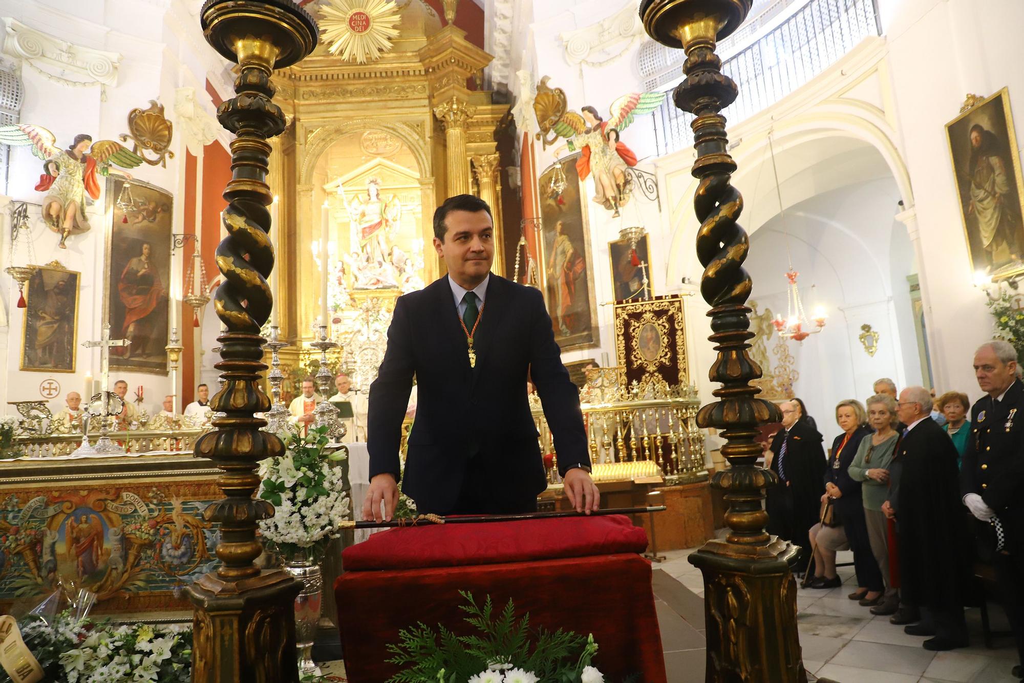 Festividad de San Rafael en la iglesia del Juramento