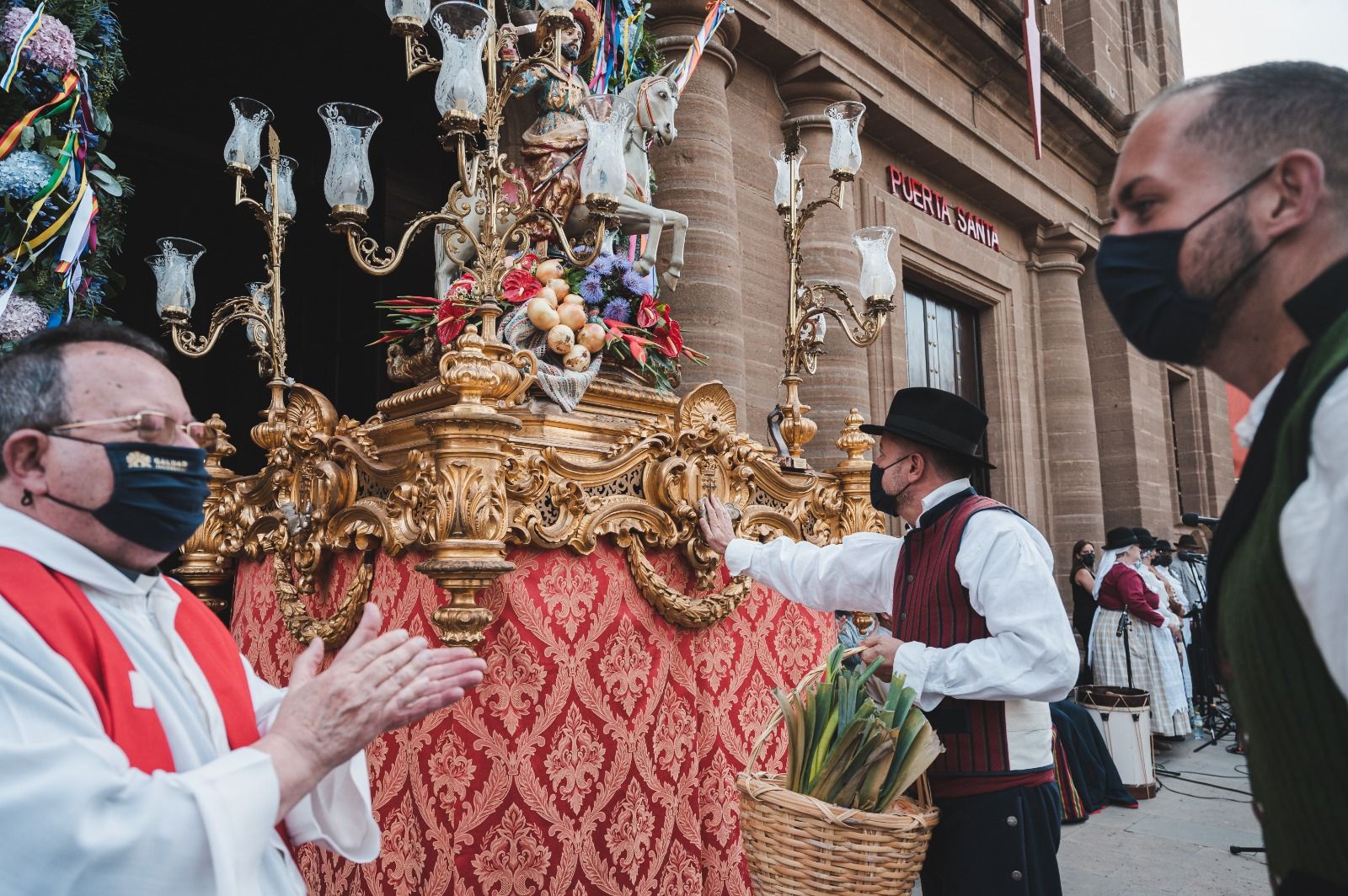 Ofrenda a Santiago Apóstol en Gáldar (17/07/2021)