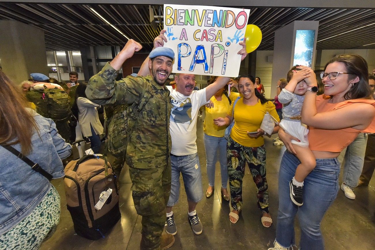 Llegada de la segunda rotación de la Brigada Líbano XXXVI