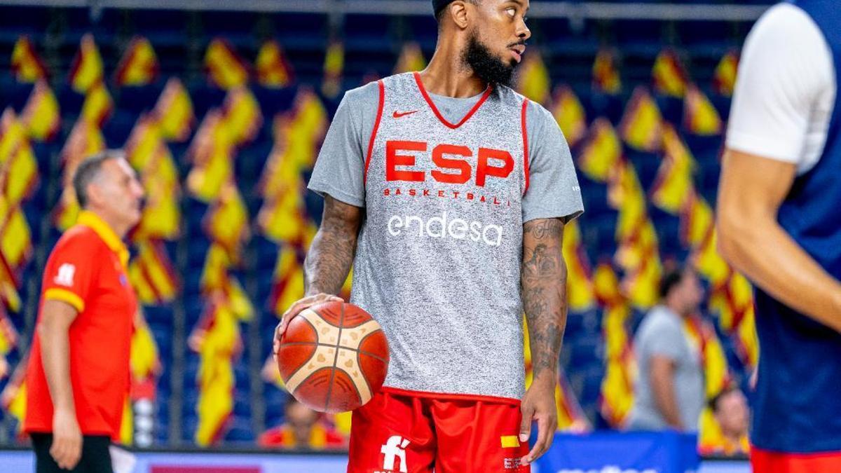 Lorenzo Brown ha debutado con la selección española en los dos amistosos contra Grecia