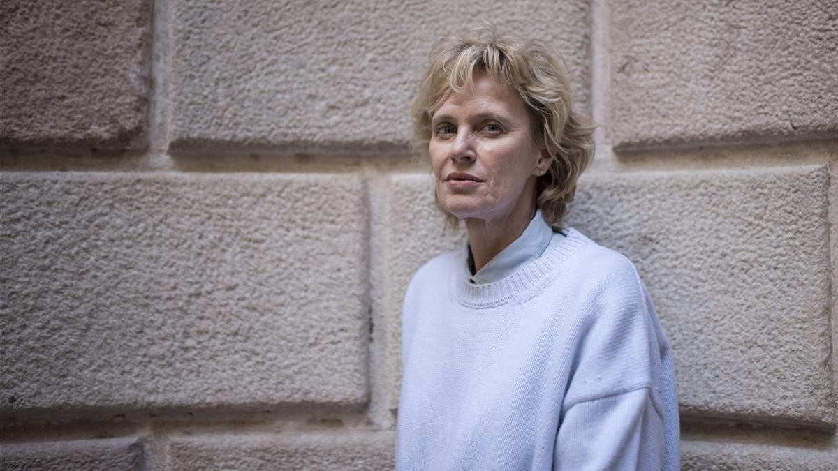 La escritora Siri Hustvedt, en su última visita a Barcelona.