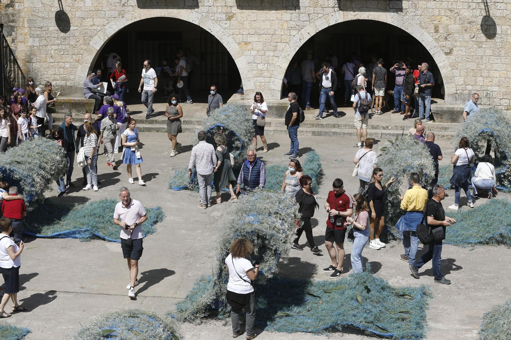 Girona es torna a omplir de color i riuades de gent en el retorn a la normalitat de Temps de Flors