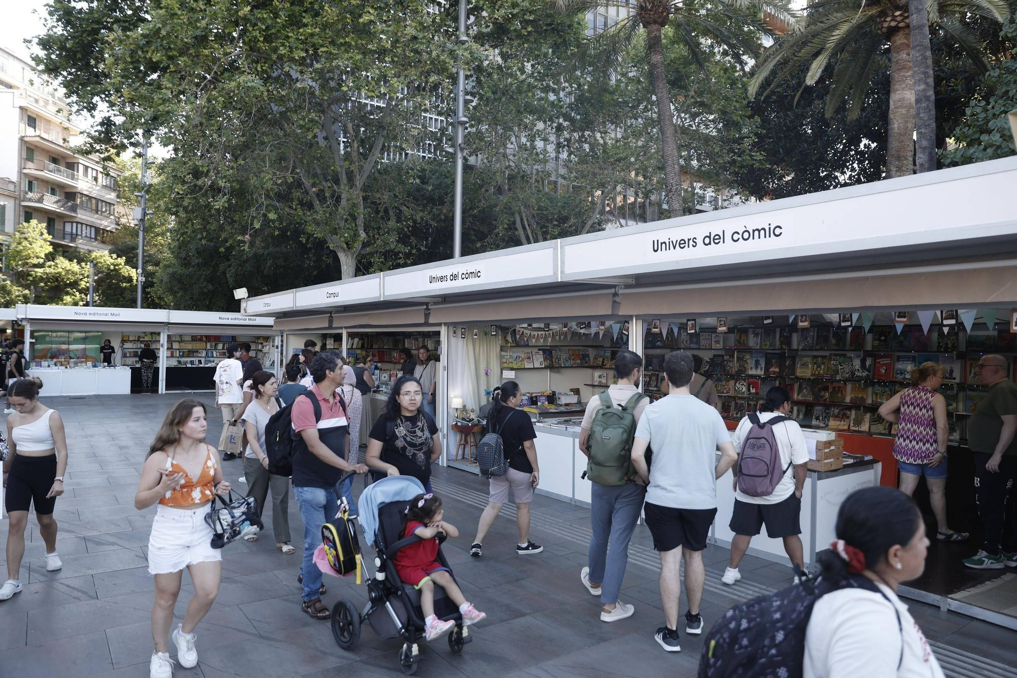Las imágenes de La 43 Fira del Llibre de Palma