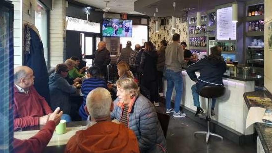 El restaurante Vemar, ayer, a la hora del vermú.