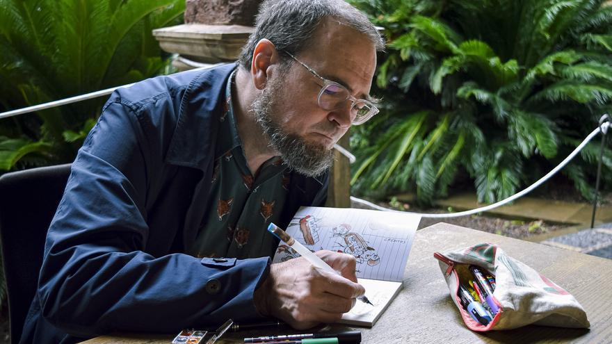 El historietista Mauro Entrialgo protagoniza el ciclo ‘Entre Viñas y Viñetas’ de Noviembre Mes del Vino