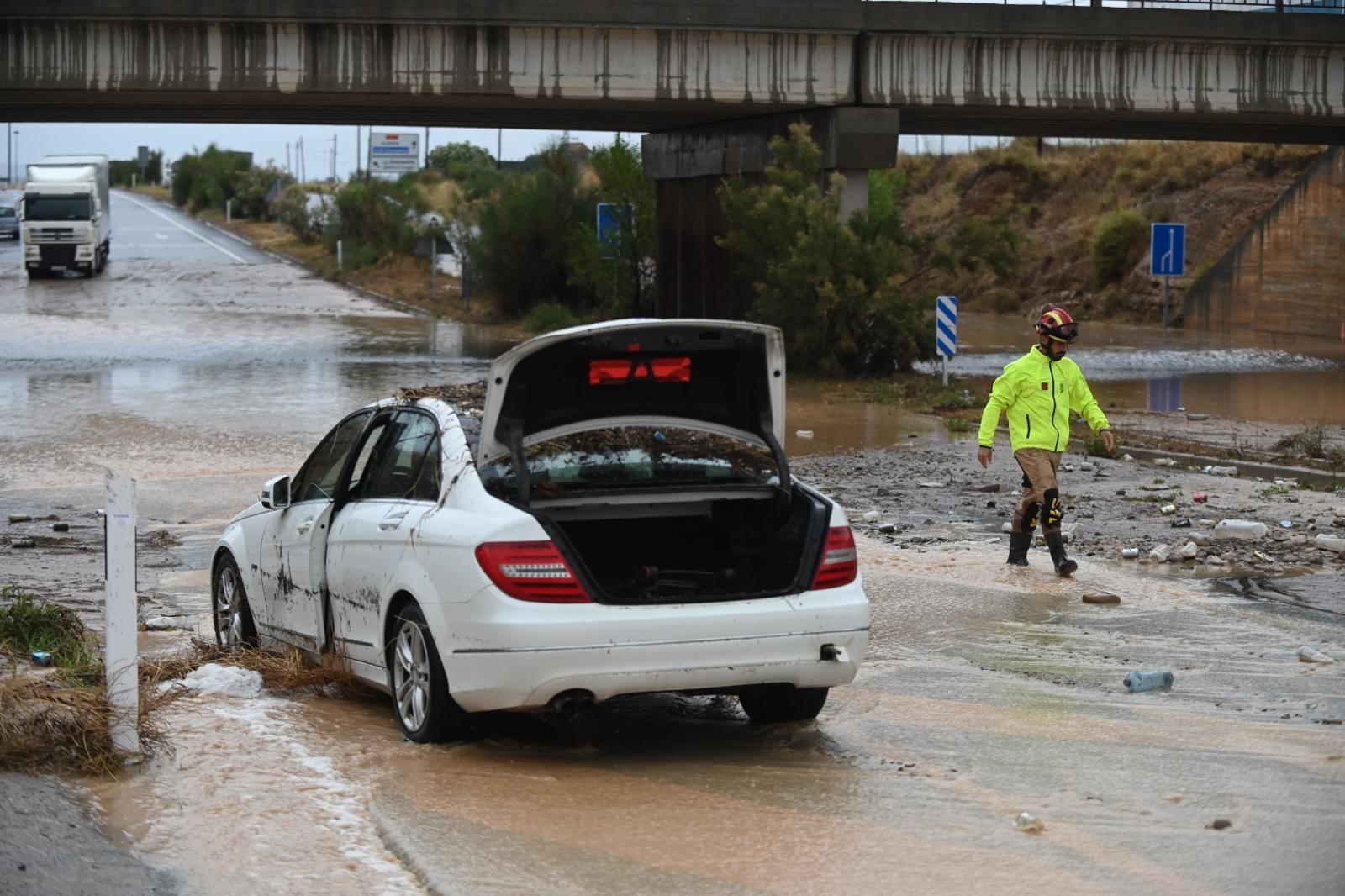 En imágenes | La dana golpea a Aragón