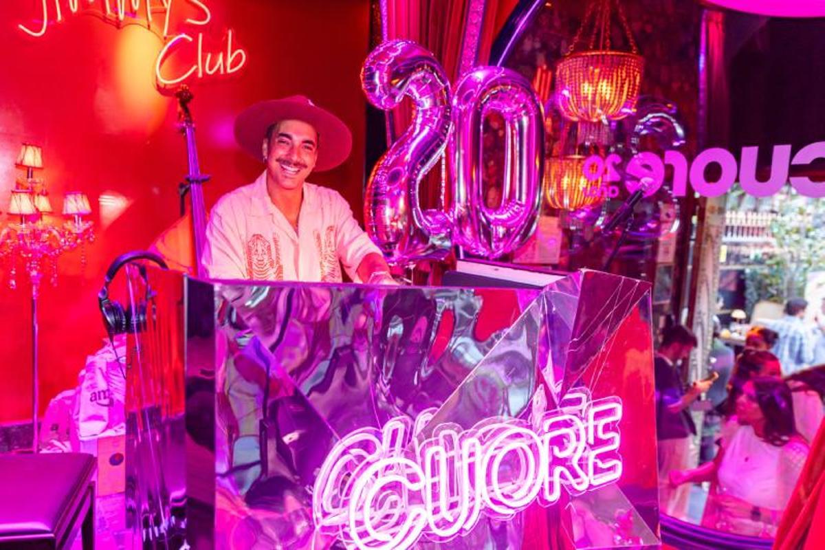 Dani del Lío se encargó de que la fiesta fuese mágica y muy CUORE