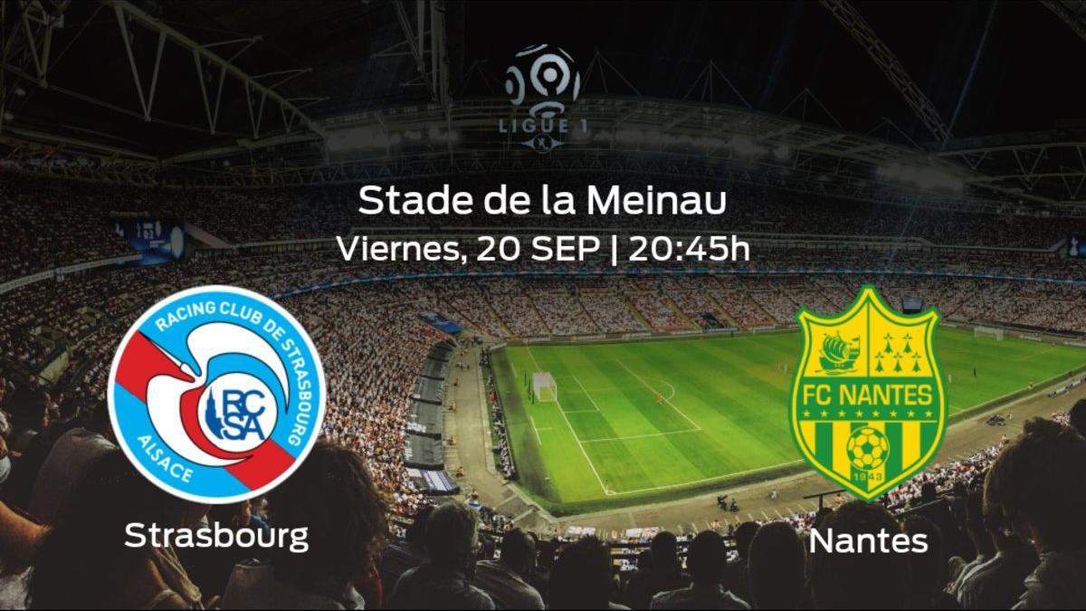 Jornada 6 de la Ligue 1: previa del duelo Racing Estrasbrurgo - FC Nantes