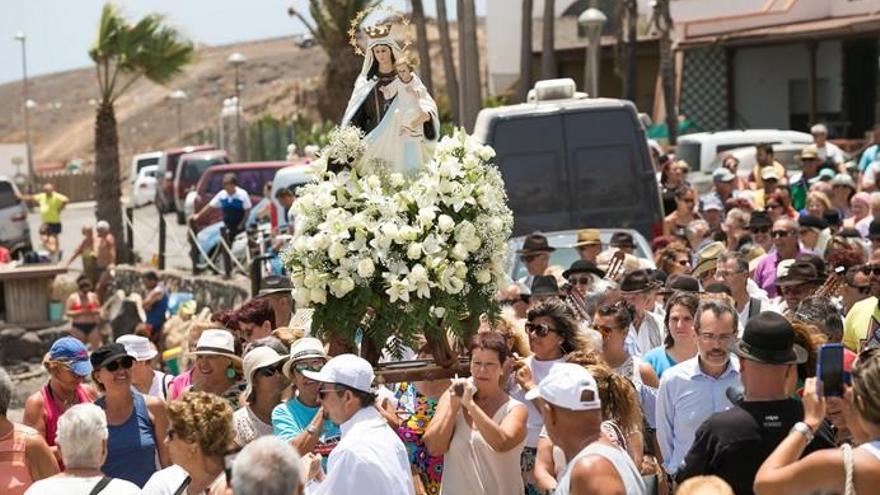 Fiesta del Carmen en Las Salinas