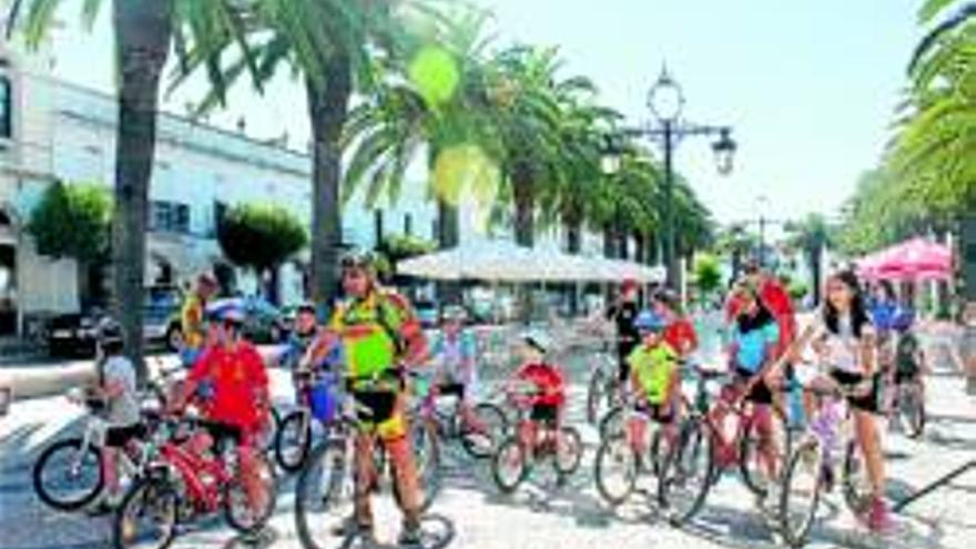 Importante participación en el Día Infantil de la Bicicleta de Olivenza