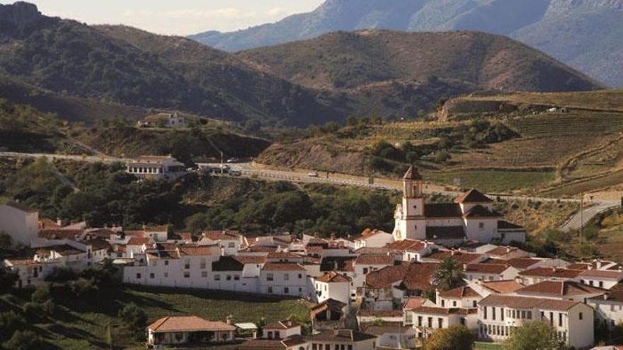 Atajate vista paisaje pueblo municipio.