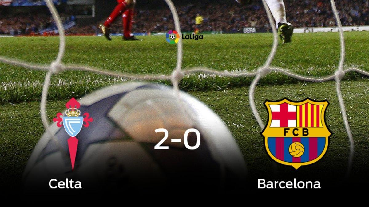 El Barcelona perdió 2-0 en casa del Celta