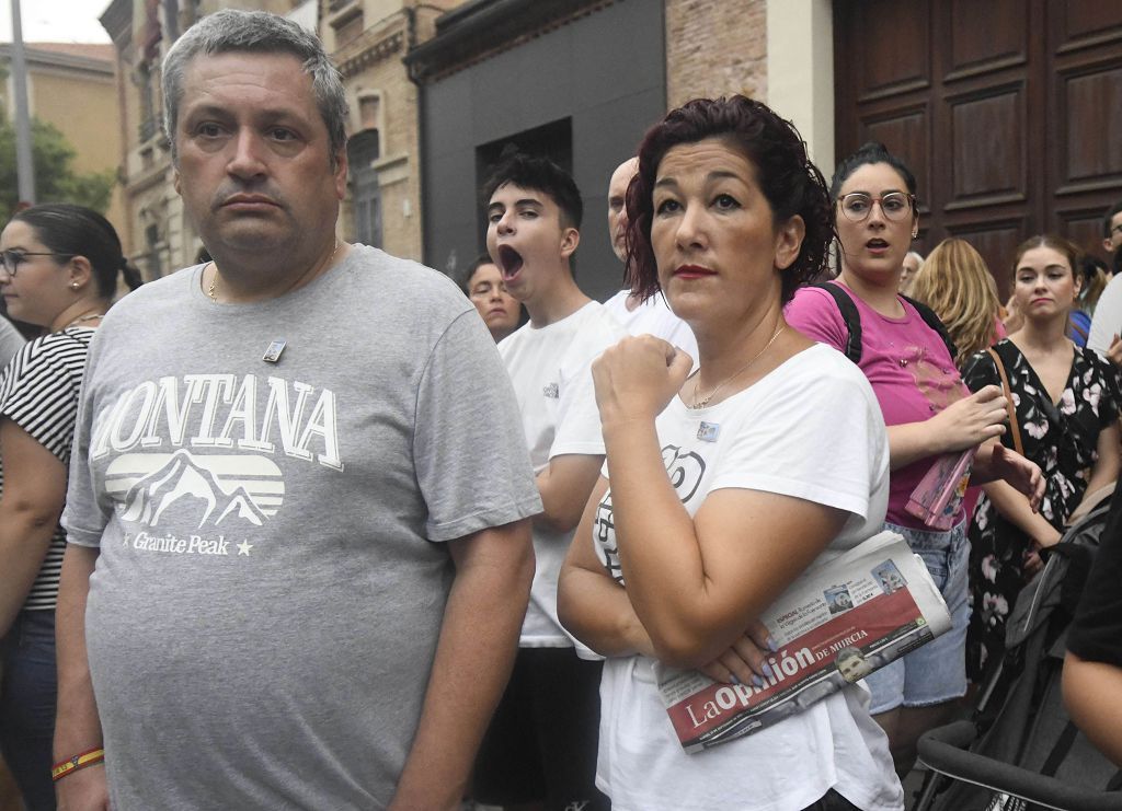 Romería de Murcia: Misa previa y primer tramo del recorrido