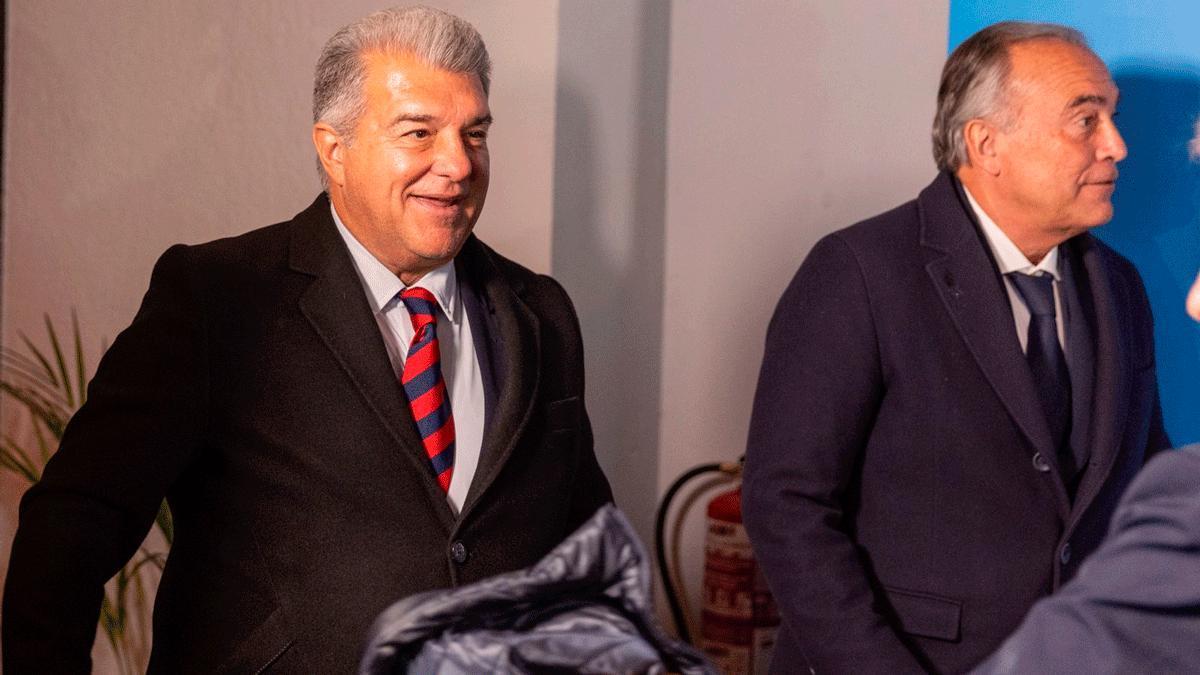 Laporta: "Esto no es casualidad"