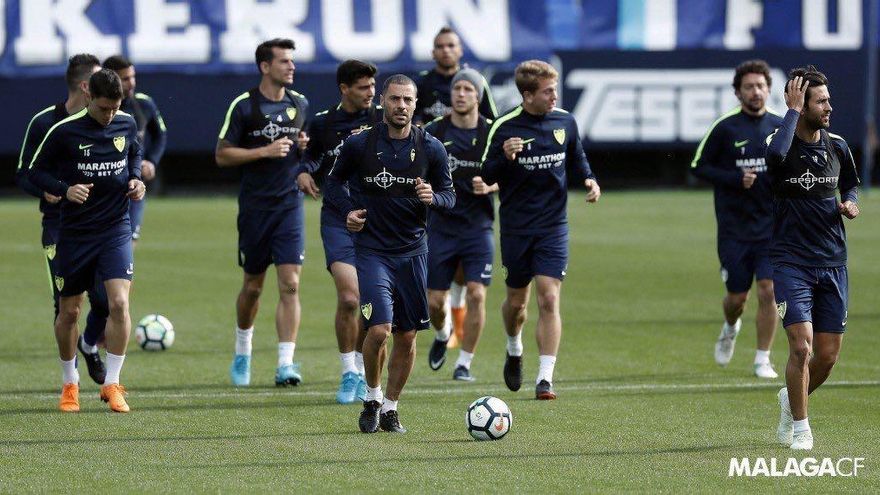 La plantilla, preparada para el partido de este viernes