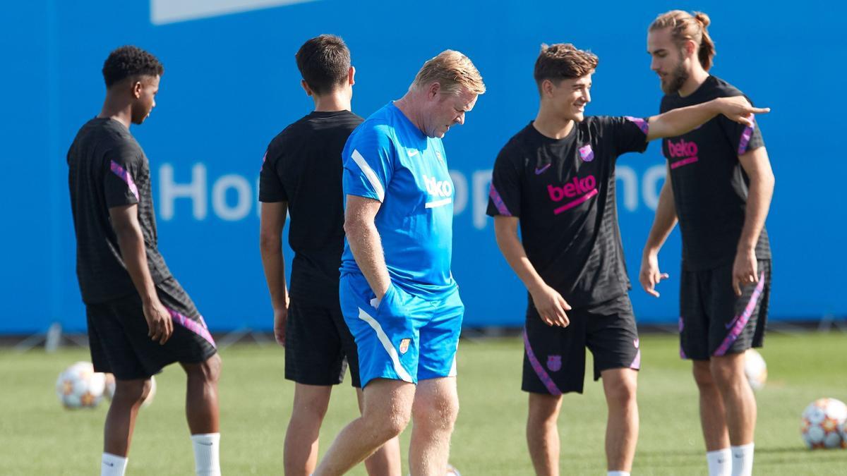 Entrenamiento del FC Barcelona