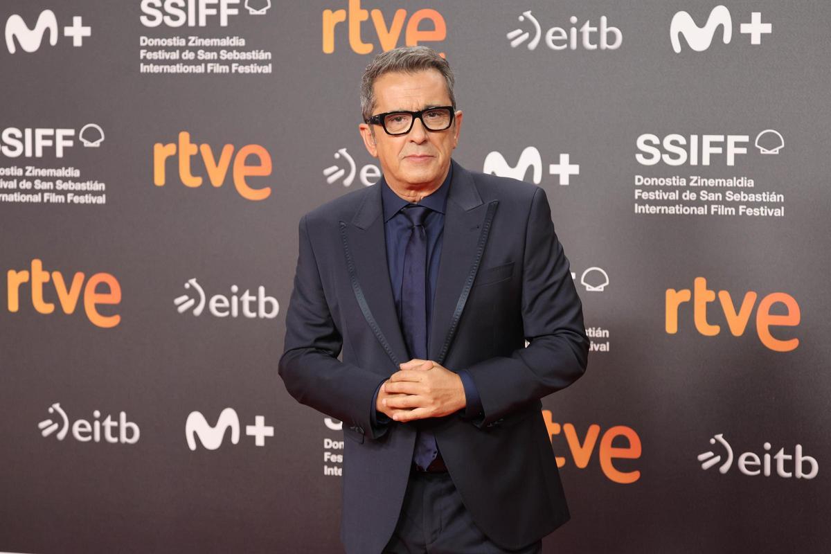 Andreu Buenafuente, en la alfombra roja del Festival de cine de San Sebastián.