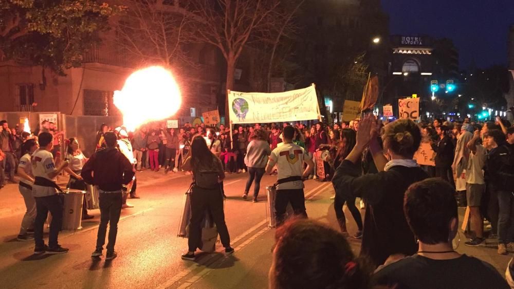 Manifestació contra el canvi climàtic a Girona