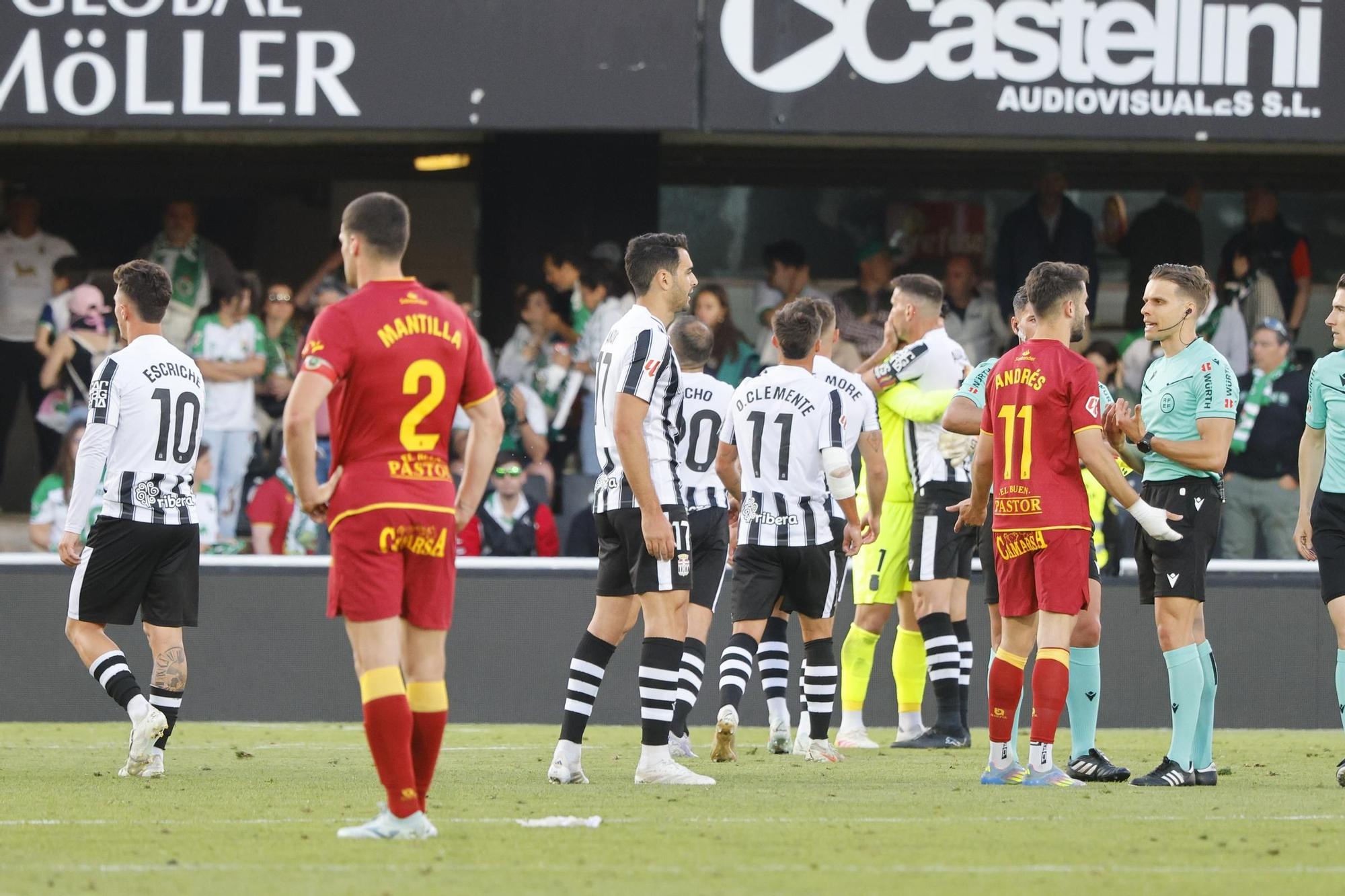 La victoria del FC Cartagena ante el Racing, en imágenes